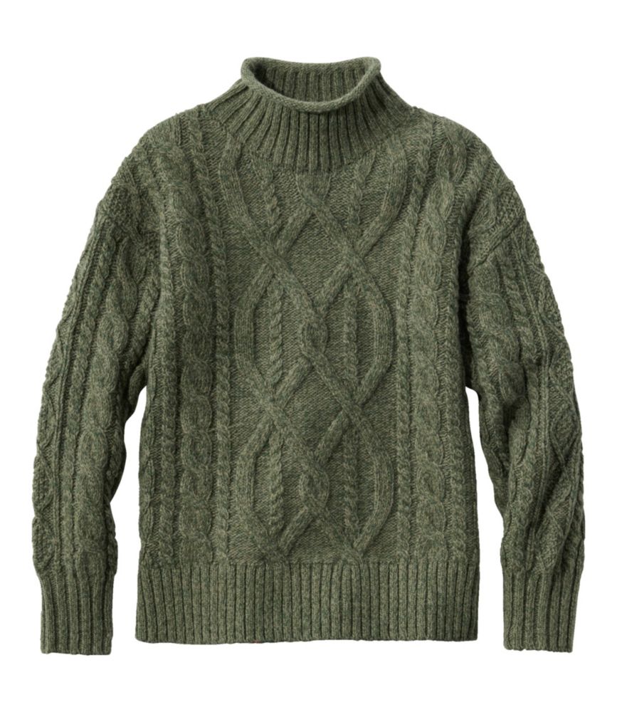 Llbean irish sweater hotsell