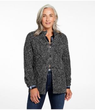 Women's 1912 Heritage Wool Blend Mockneck Cardigan