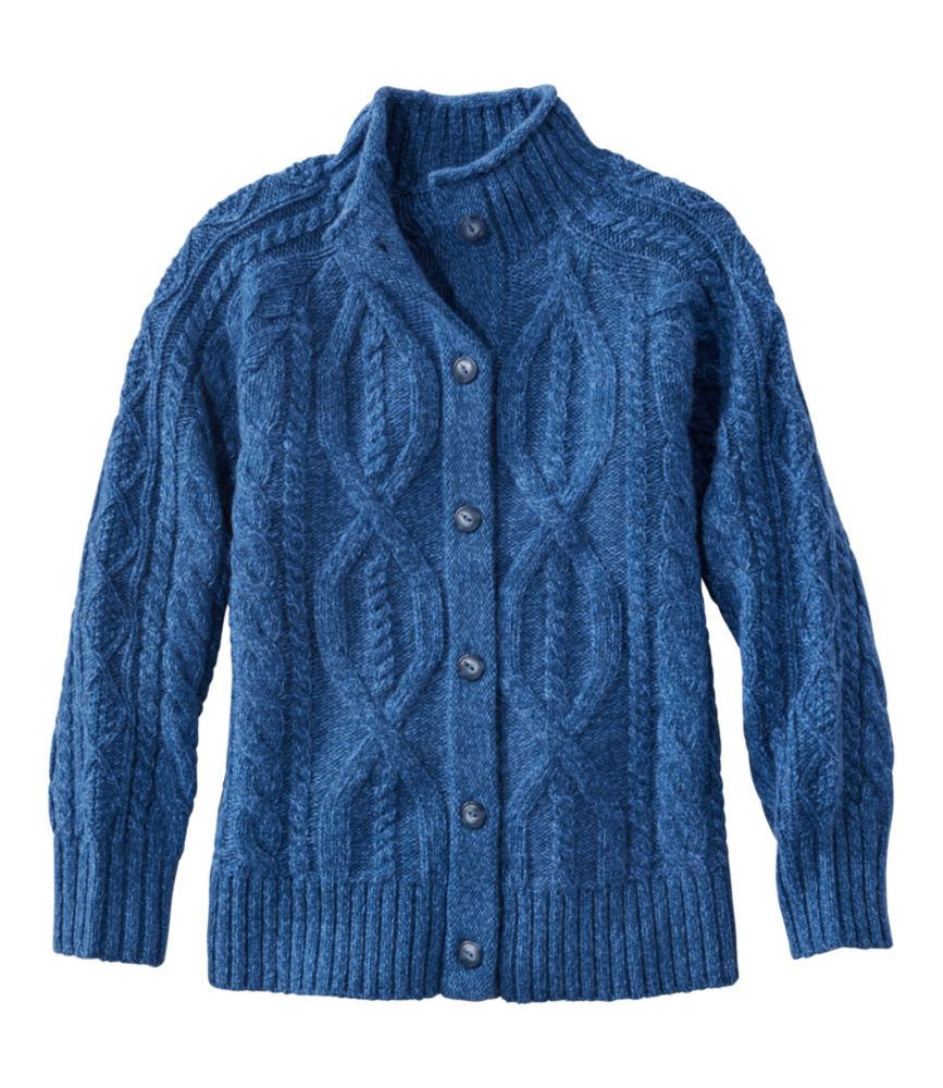 Women's 1912 Heritage Wool Blend Mockneck Cardigan