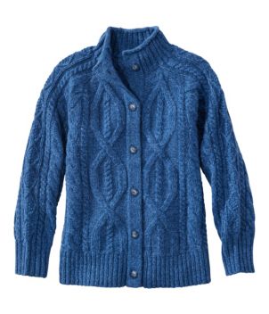 Women's 1912 Heritage Wool Blend Mockneck Cardigan