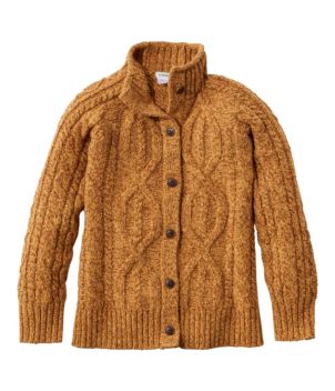 Women's 1912 Heritage Wool Blend Mockneck Cardigan, New