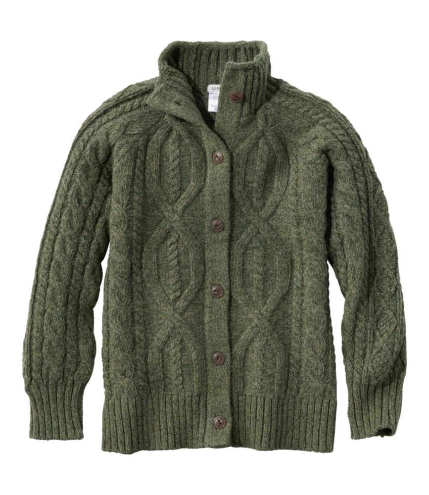 Ll bean womens cable knit sweater best sale