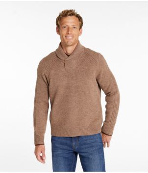 Men's Rangeley Merino Sweater, Shawl-Collar