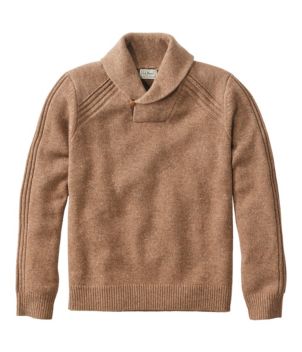 Men's Rangeley Merino Sweater, Shawl-Collar, New