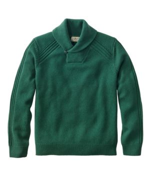 Men's Rangeley Merino Sweater, Shawl-Collar, New