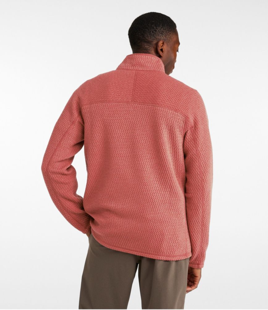 Men's Ridgeknit Pullover, Quarter-Zip, Balsam, small image number 3