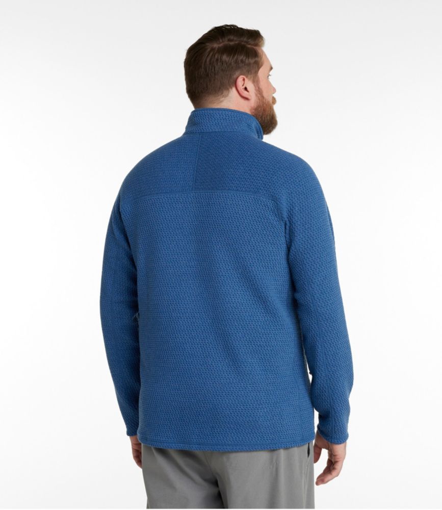 Men's Ridgeknit Pullover, Quarter-Zip, Balsam, small image number 5