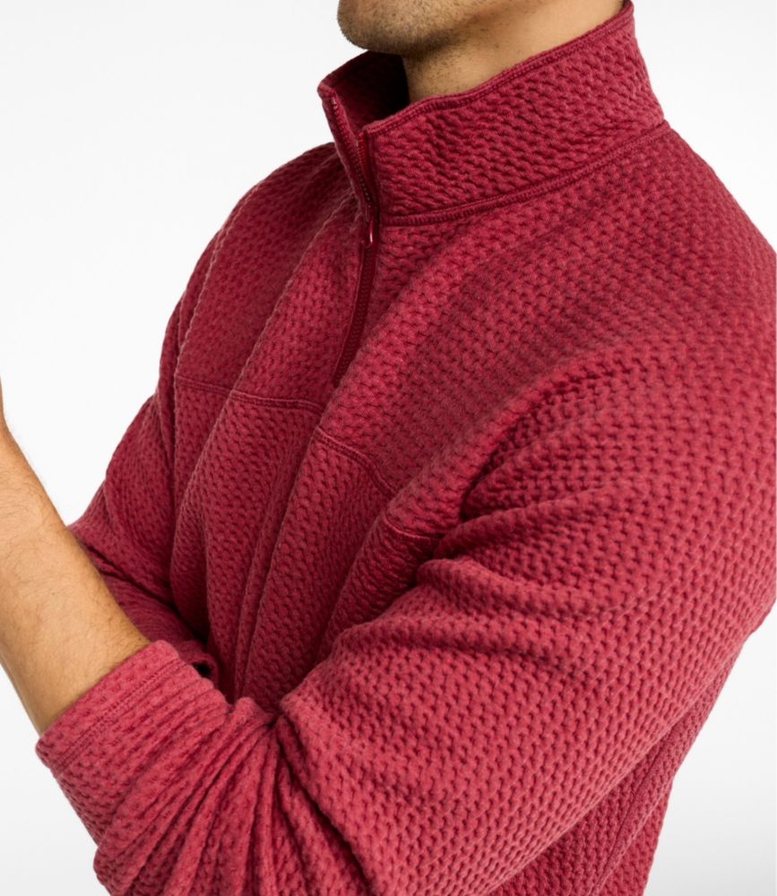 Men's Ridgeknit Pullover, Quarter-Zip, Balsam, small image number 12