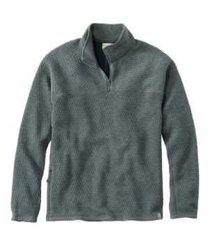 Men's Ridgeknit Pullover, Quarter-Zip