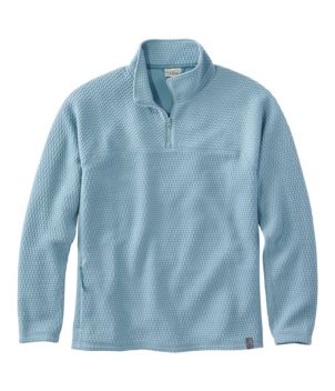 Men's Ridgeknit Pullover, Quarter-Zip