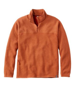 Men's Ridgeknit Pullover, Quarter-Zip, New