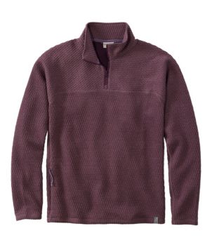 Men's Ridgeknit Pullover, Quarter-Zip