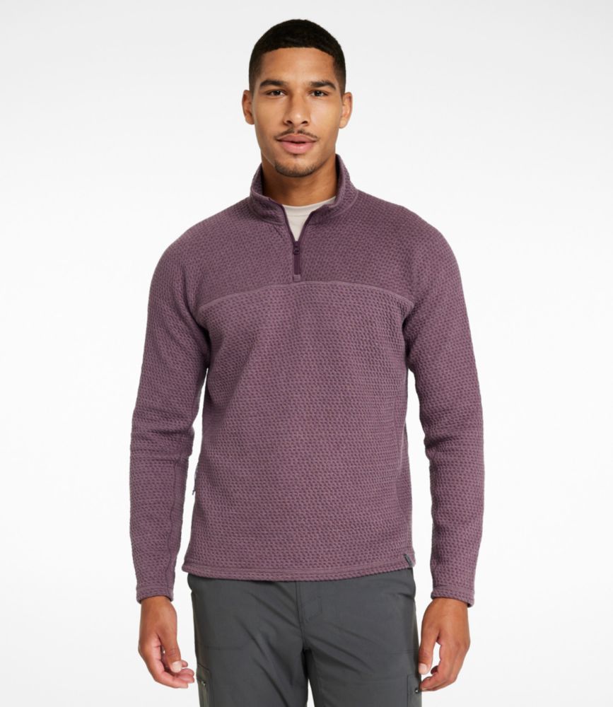 Men's Ridgeknit Pullover, Quarter-Zip