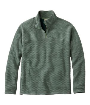 Men's Ridgeknit Pullover, Quarter-Zip, New