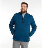 Men's Bean's Sweater Fleece Half-Zip Pullover
