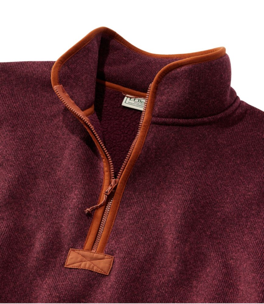 Men's Bean's Sweater Fleece Half-Zip Pullover