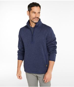 Men's Bean's Sweater Fleece Half-Zip Pullover