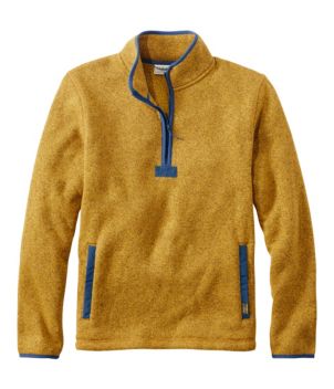 Men's Bean's Sweater Fleece Half-Zip Pullover