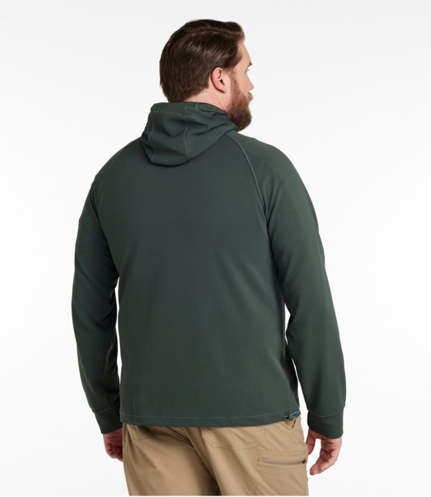 Men's VentureStretch Ottoman-Rib Hoodie, Storm Teal, small image number 5