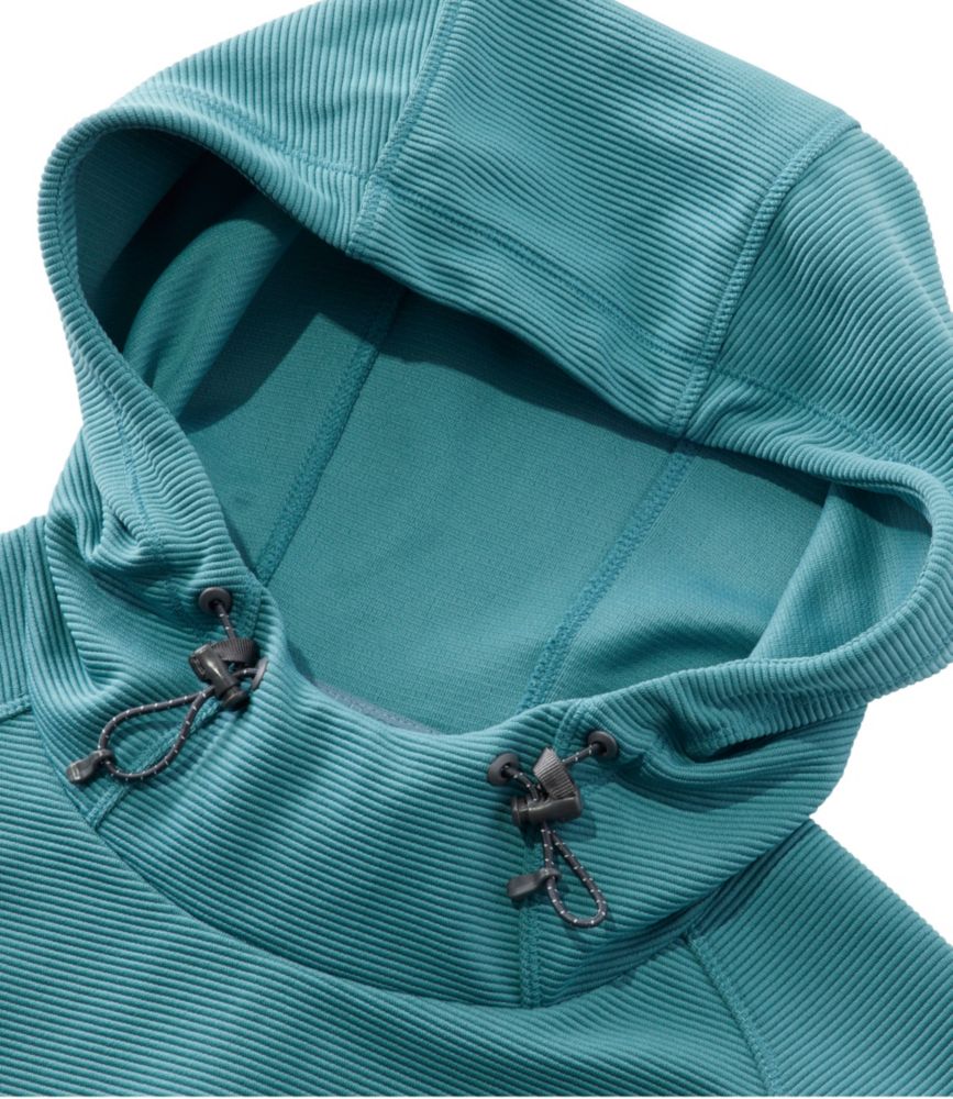 Men's VentureStretch Ottoman-Rib Hoodie, Storm Teal, small image number 6