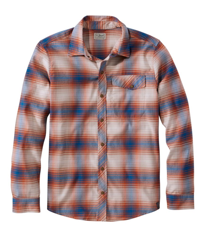 L.L. Bean Men's Mountainside Brushed Performance Shirt | Pike and Rose