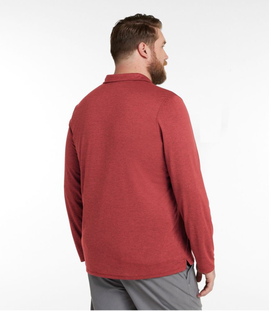Men's Ultralight Adventure Polo, Long-Sleeve, Dusty Olive, small image number 5