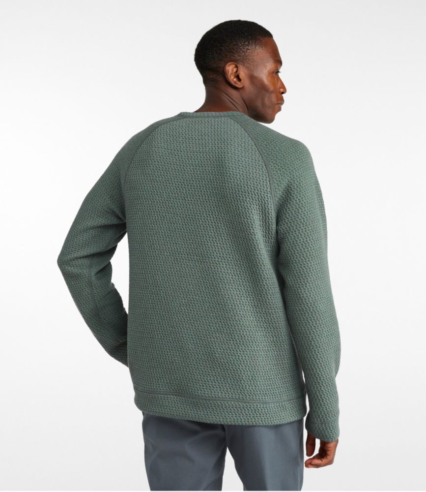 Men's Ridgeknit Pullover, Crewneck, Balsam, small image number 3