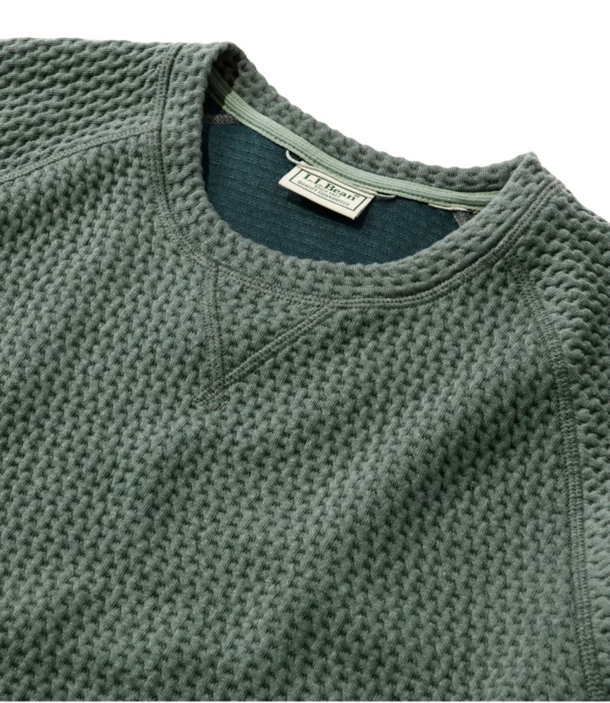 Men's Ridgeknit Pullover, Crewneck, Balsam, small image number 6