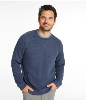 Men's Ridgeknit Pullover, Crewneck
