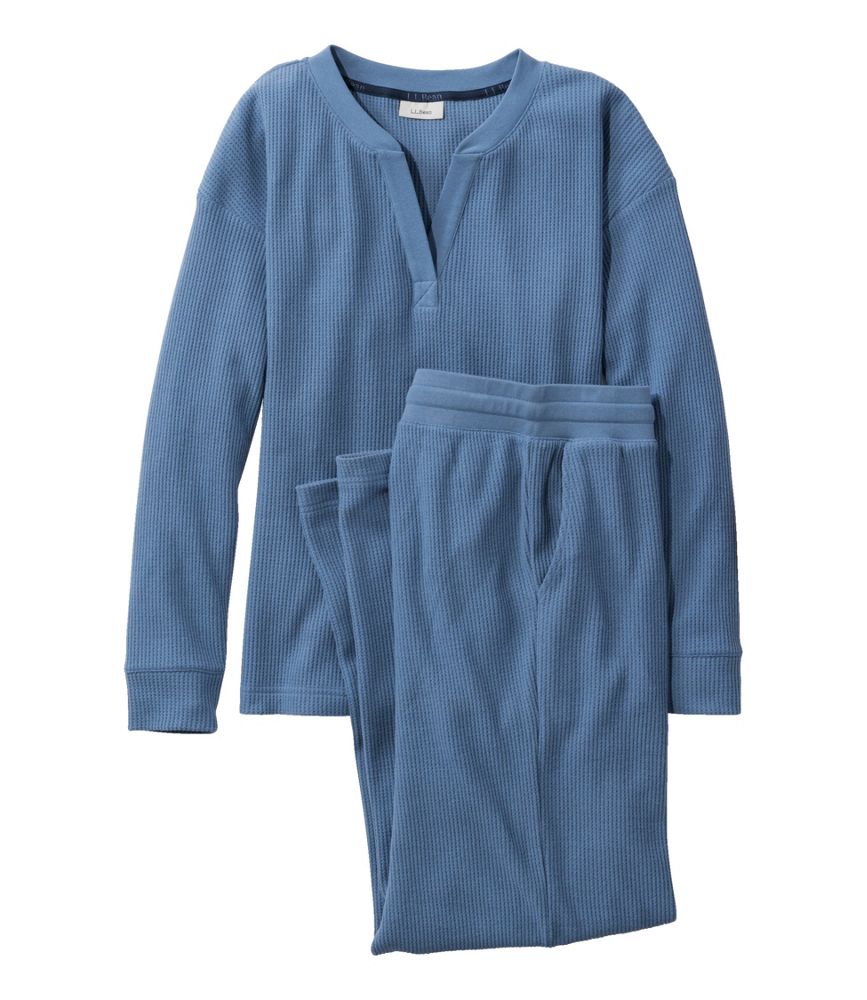 Women's Soft Waffle Sleep Set