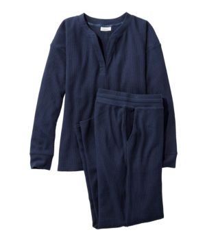 Women's Soft Waffle Sleep Set
