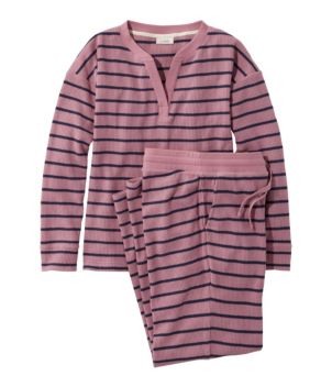 Women's Soft Waffle Sleep Set