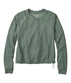 Women's VentureStretch Ottoman-Rib Pullover, Cropped