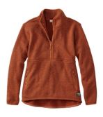 Women's L.L.Bean Sweater Fleece Half-Zip Pullover