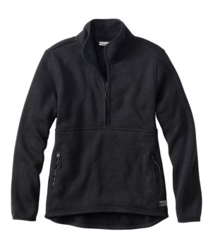 Women's L.L.Bean Sweater Fleece Half-Zip Pullover