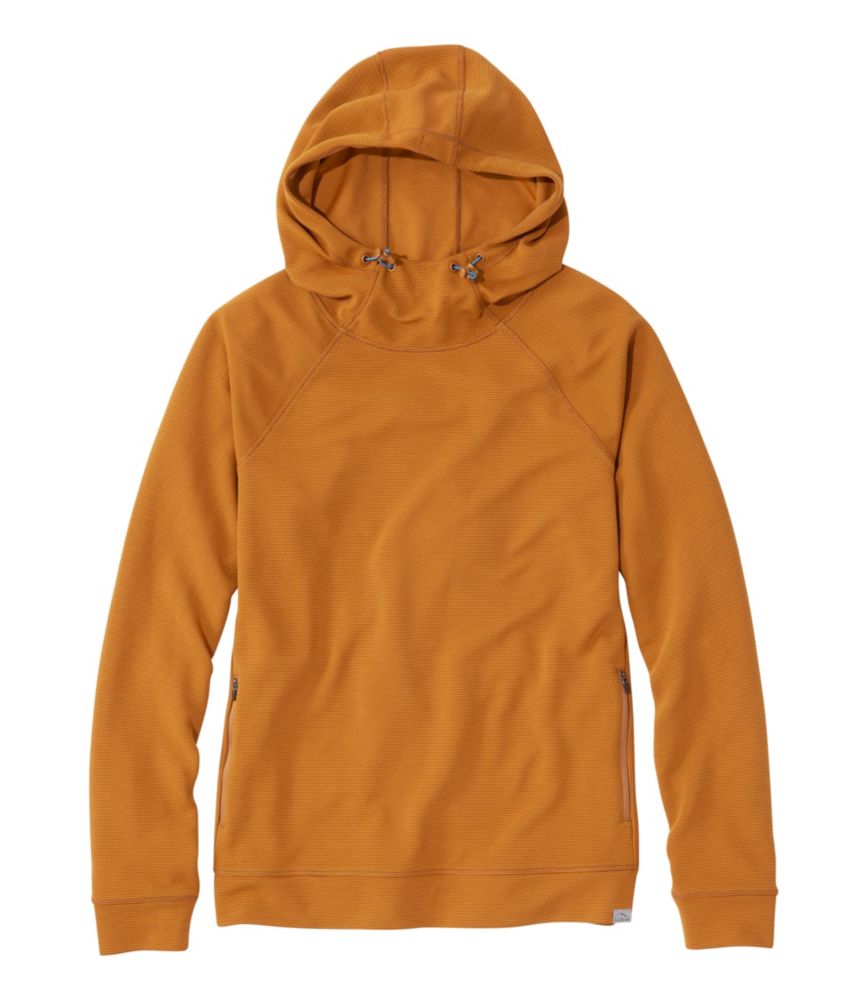 Women's VentureStretch Ottoman-Rib Hoodie, Dark Bronze, small image number 1