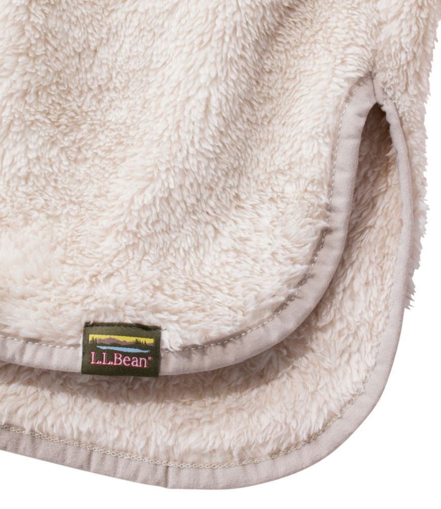 Women's L.L.Bean Hi-Pile Fleece Jacket, Long Hooded, Gingerbread Heather, small image number 5