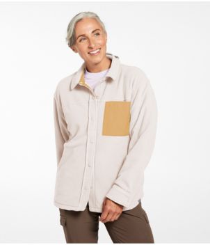 Women's Camp Fleece Overshirt, New