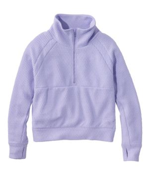 Women's Ridgeknit Half-Zip Pullover, Oversized