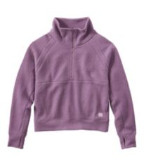 Women's Ridgeknit Half-Zip Pullover, Oversized