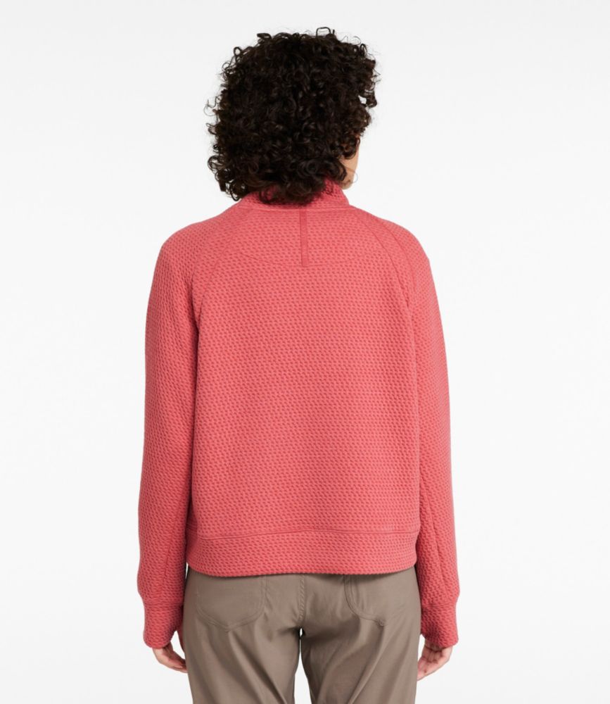 Women's Ridgeknit Half-Zip Pullover, Oversized | Shirts at L.L.Bean