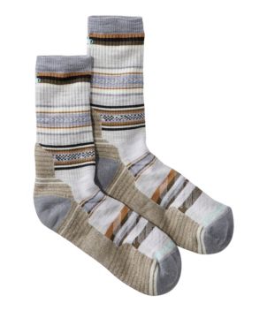 Men's Smartwool Hike Light Cushion Panorama Socks, Crew