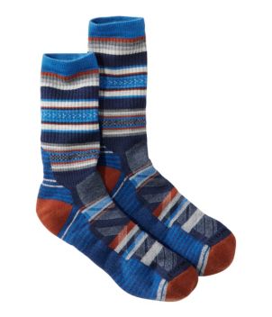 Men's Smartwool Hike Light Cushion Panorama Socks, Crew