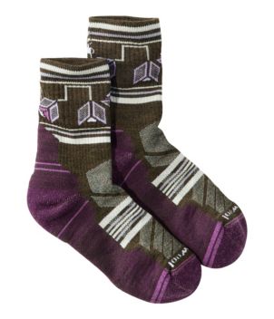 Women's Smartwool Hike Light Cushion Castle Socks, Mid-Crew