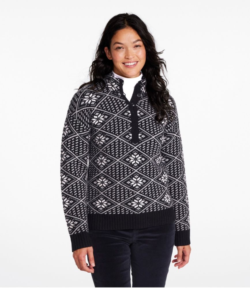 Women's Signature Kingfield Merino Wool Sweater, Fair Isle