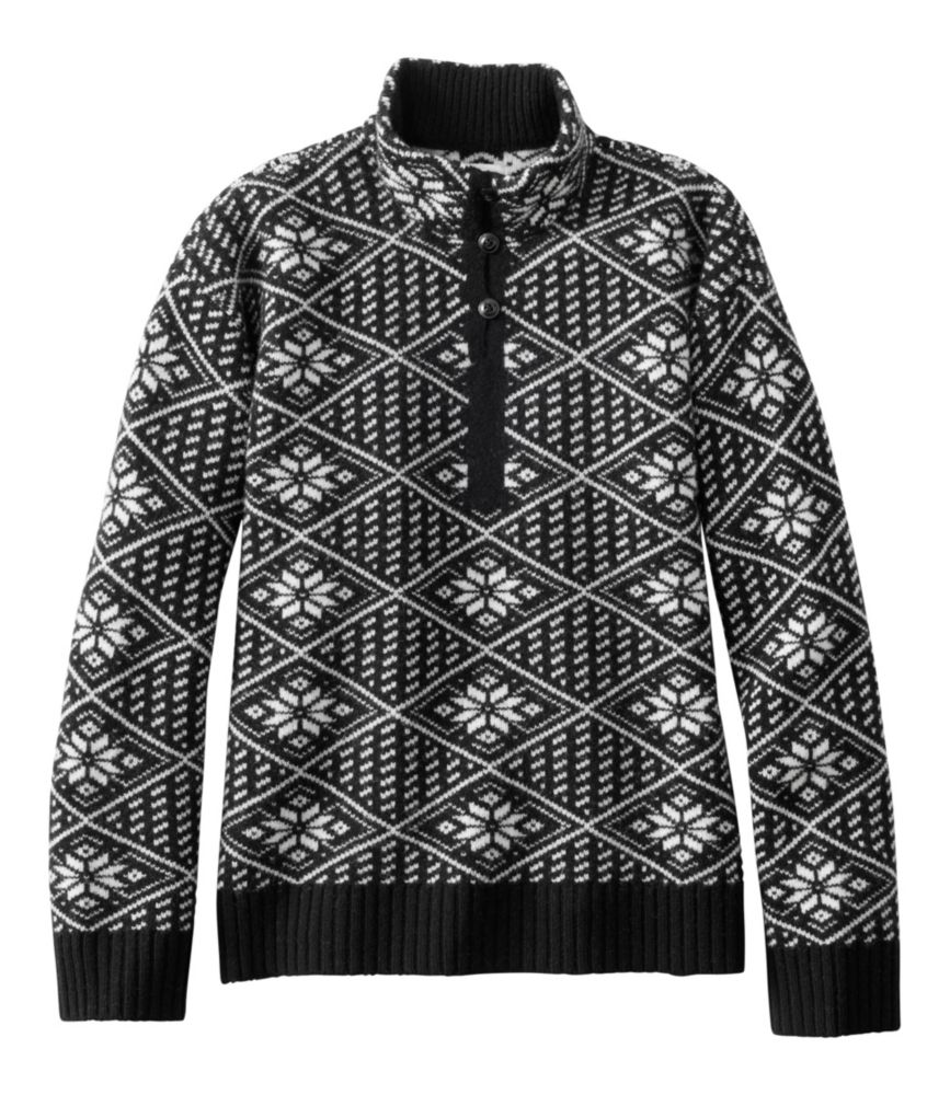 Classic Black Fair Isle