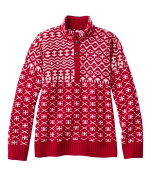 Women's Signature Kingfield Merino Wool Sweater, Fair Isle