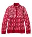  Sale Color Option: Royal Red Fair Isle, $124.