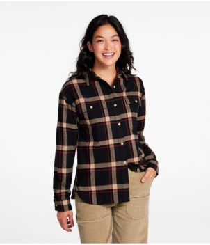 Women's Signature Camp Flannel Shirt, New