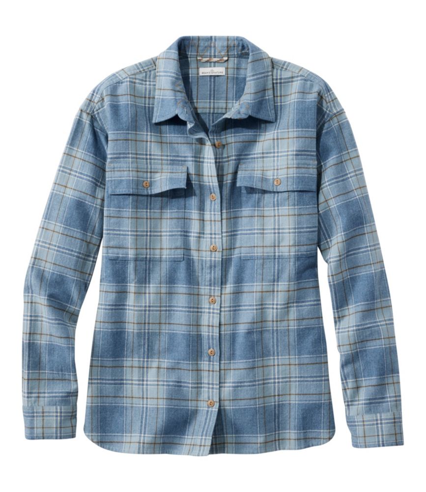 Iron Blue Heather Plaid